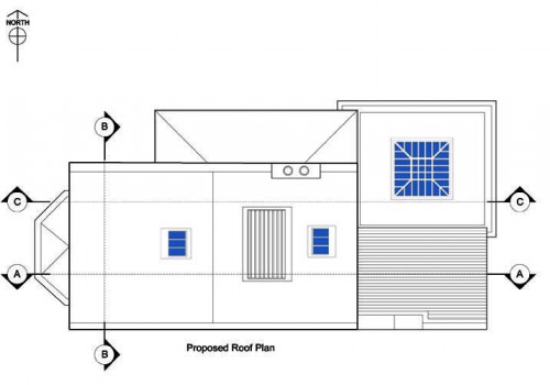 40 St Helens - Proposed Roof Plan