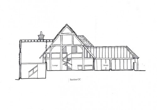 Headley Mill Barn - Section AA