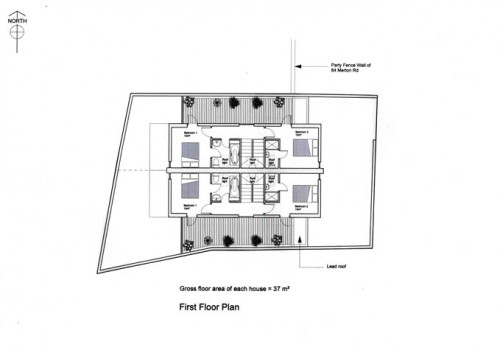 86 Merton Road - First Floor Plan